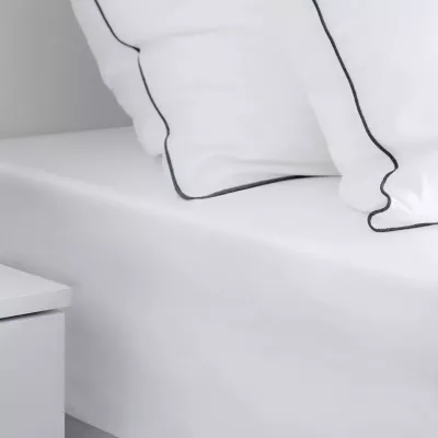 Простыня "Soft Silver" Альпийский снег, 236х270