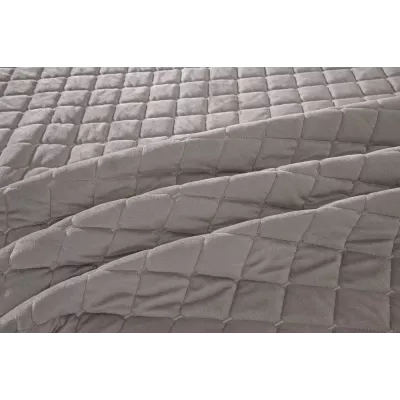 Покрывало Sofi De Marko “Натаниэль” (светло-серый), 240x260