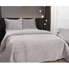 Покрывало Sofi De Marko “Натаниэль” (светло-серый), 240x260