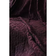 Махровое покрывало Karteks "Venesia" жаккард (фиолетовый), 160х220