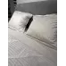 Комплект с одеялом DonCotton "Stripe Sateen " (лунный свет), семейный