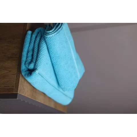 Махровое полотенце DonCotton “Lusso” (морская волна), 50х90