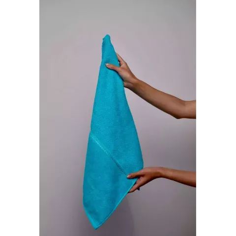 Махровое полотенце DonCotton “Lusso” (морская волна), 50х90