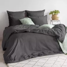 Комплект постельного белья Verossa Сатин "Graphite", 1.5 спальный