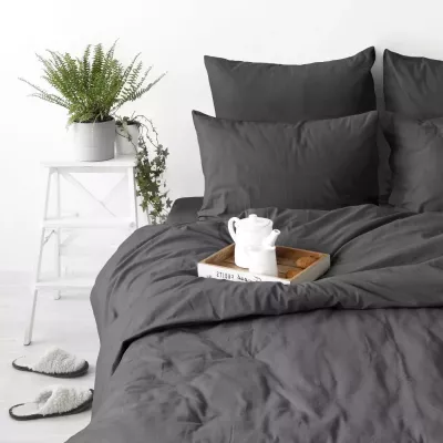 Комплект постельного белья Verossa Сатин "Graphite", евро