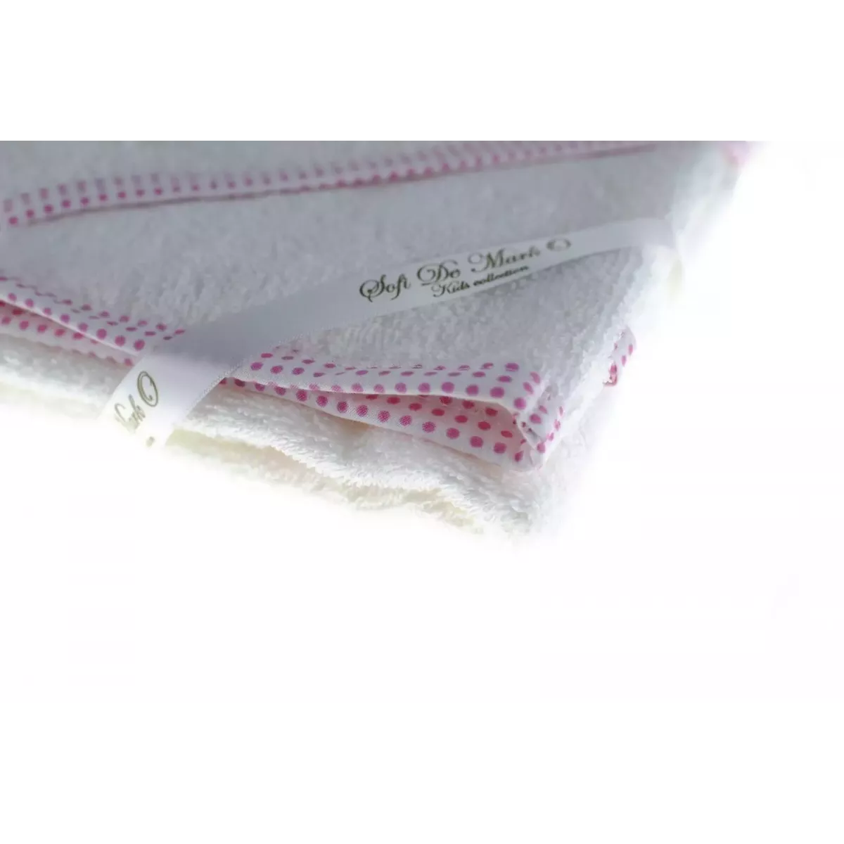 Полотенце-уголок и мочалка Sofi De Marko “FANNY DINO” (белый), 80x80