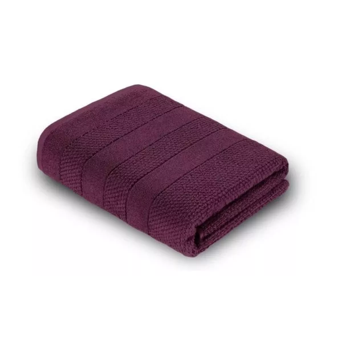 Махровое лицевое полотенце Verossa “Milano” (темно-бордовый), 50х90