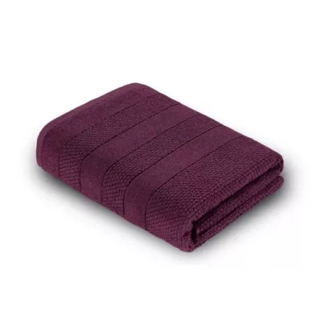 Махровое лицевое полотенце Verossa “Milano” (темно-бордовый), 50х90