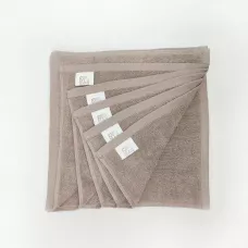 Комплект полотенец Sofi de marko “Бруна” (св. беж), 30x30 (6 шт)