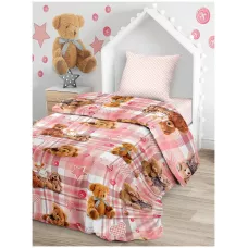 Комплект детского постельного белья Juno “Плюшевые мишки”, 1.5 спальный