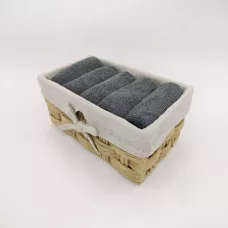 Комплект полотенец Sofi de marko “Дэйзи” (тем серый), 30х50 см (5 шт.)