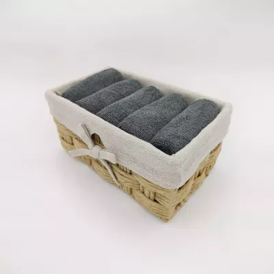 Комплект полотенец Sofi de marko “Дэйзи” (тем серый), 30х50 см (5 шт.)