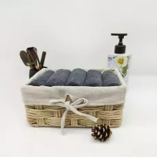 Комплект полотенец Sofi de marko “Дэйзи” (тем серый), 30х50 см (5 шт.)