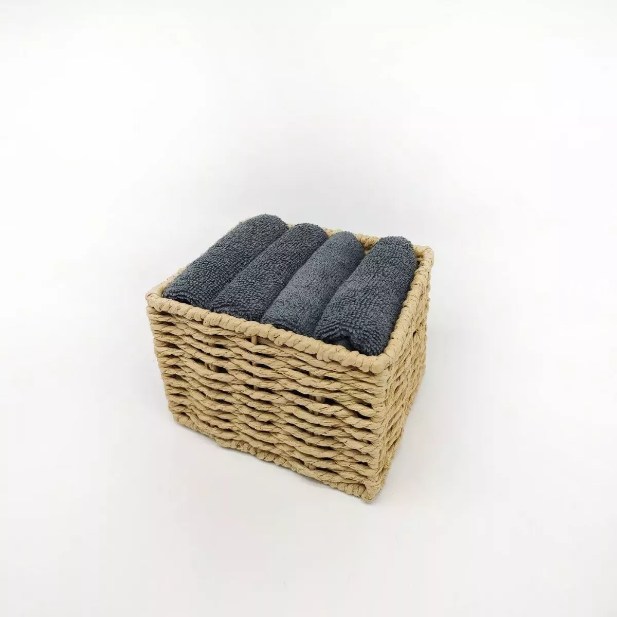 Комплект полотенец Sofi de marko “Джоди” (тем. серый), 30x30 см (4 шт)