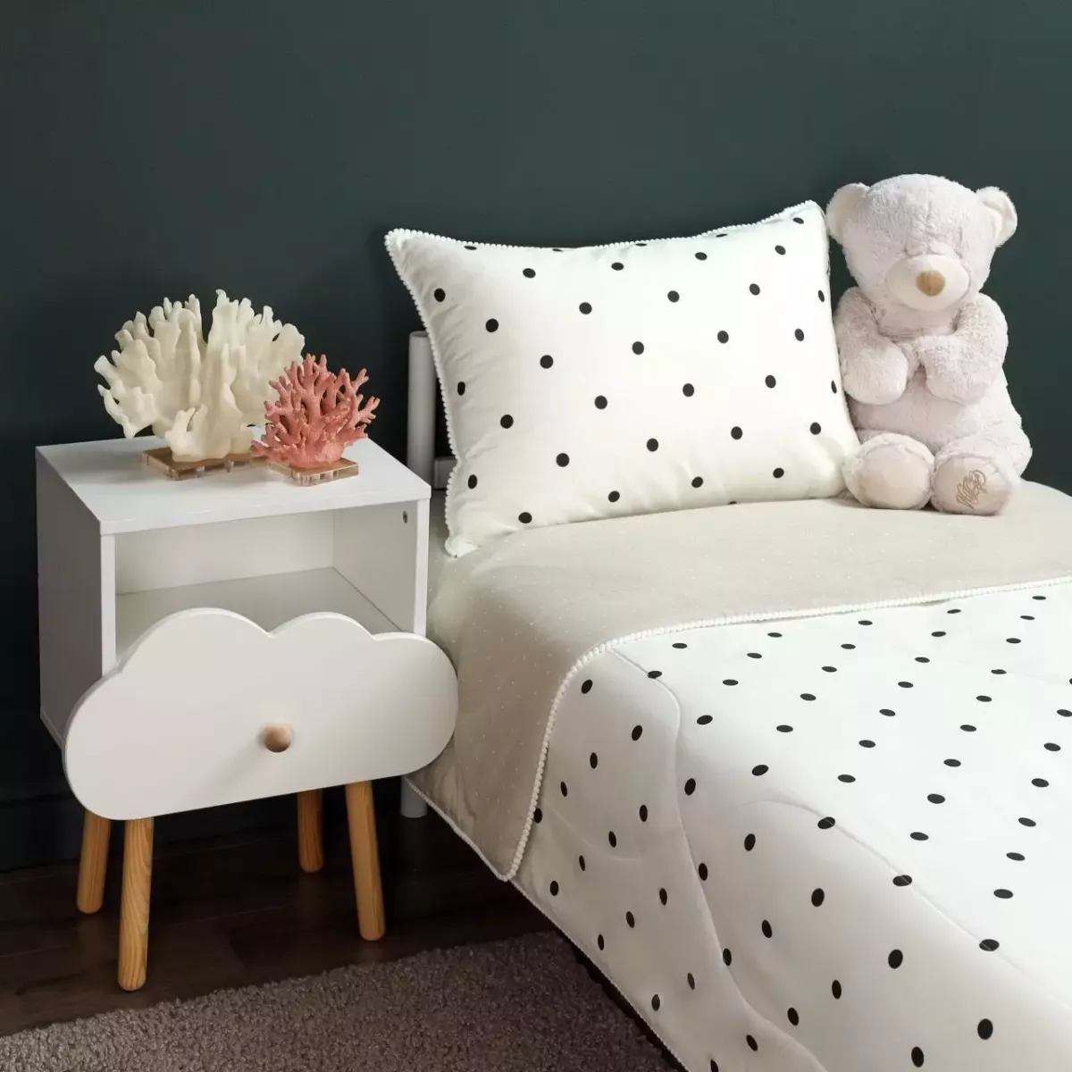 Комплект с одеялом детский Sofi De Marko "Горошек", 1.5 спальный