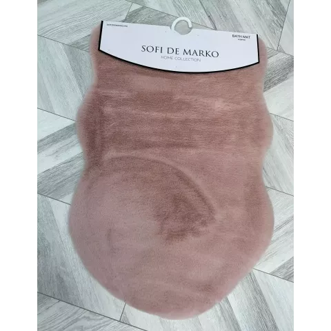 Коврик плюшевый Sofi De Marko (светло-розовый), 60х90