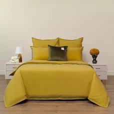 Комплект постельного белья Sofi de Marko “Саммер" (горчичный), евро