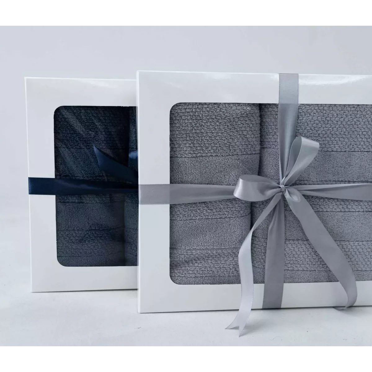 Махровое банное полотенце Verossa “Milano” (темно-лазурный), 70х140