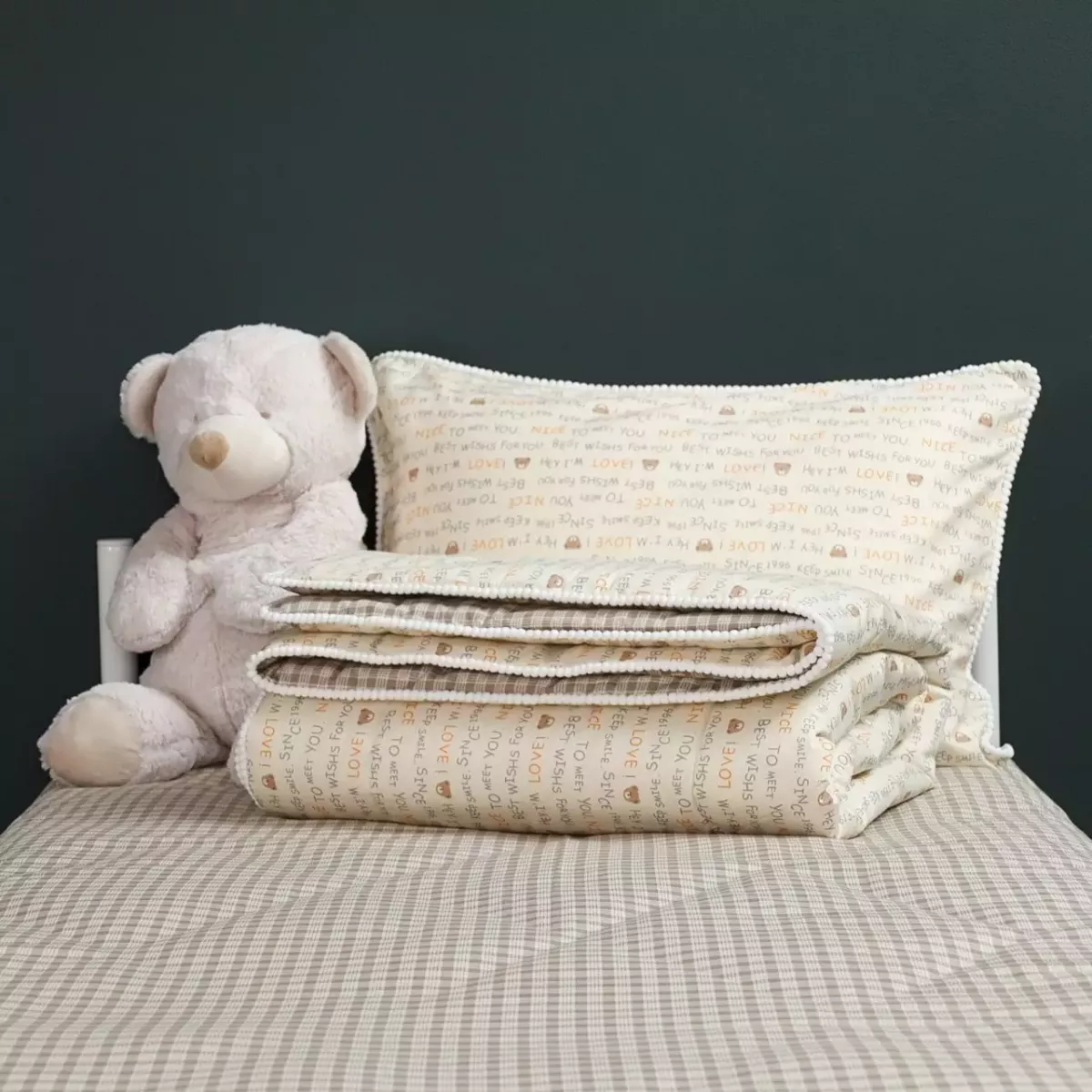 Комплект с одеялом детский Sofi De Marko "Тэдди", 1.5 спальный