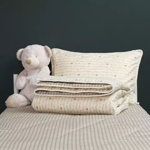 Комплект с одеялом детский Sofi De Marko "Тэдди", 1.5 спальный