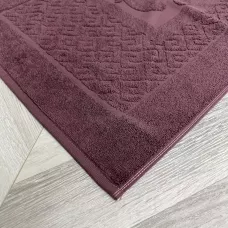 Махровое полотенце для ног (лилово-коричневый) “Нордтекс”, 50х70