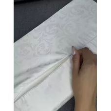 Ортопедическая подушка "Будет сон" WAVE, с эффектом памяти, двумя валиками 40х24х7/5 см