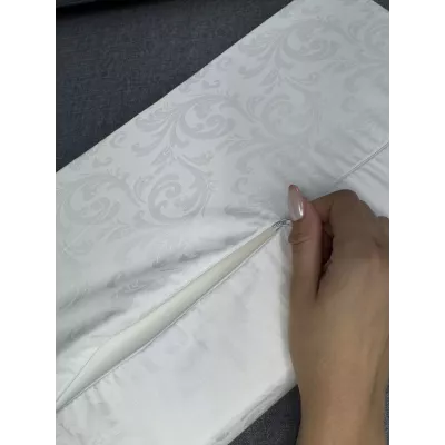 Ортопедическая подушка "Будет сон" WAVE, с эффектом памяти, двумя валиками 40х24х7/5 см