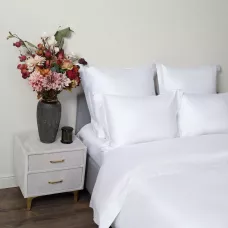 Комплект постельного белья Sofi de Marko "Моно" (белый), евро