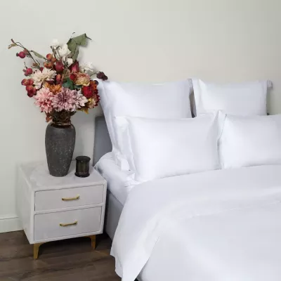 Комплект постельного белья Sofi de Marko "Моно" (белый), евро