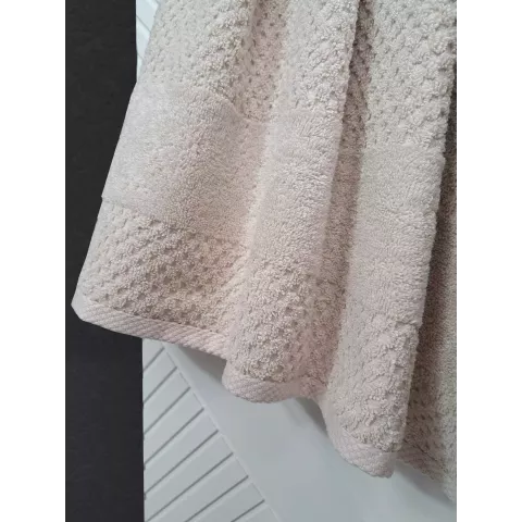 Комплект полотенец Kazanov.a “Gabriel” (крем), 50х90 и 70х140