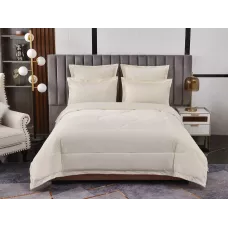 Комплект с одеялом-покрывалом Sofi De Marko “Энрике” (молоко), семейный