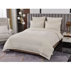 Комплект с одеялом-покрывалом Sofi De Marko “Энрике” (молоко), семейный