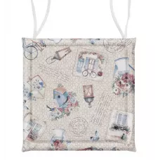 Сидушка Самойловский текстиль "История открыток", 40х40