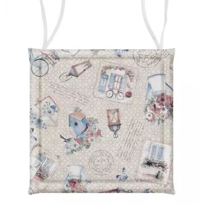 Сидушка Самойловский текстиль "История открыток", 40х40