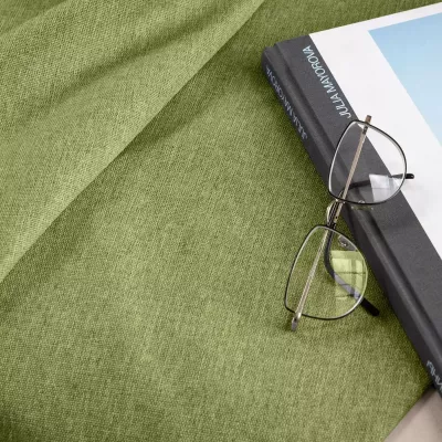 Покрывало Волшебная ночь "Рогожка" (оливка), 140х220