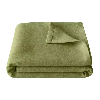 Покрывало Волшебная ночь "Рогожка" (оливка), 140х220