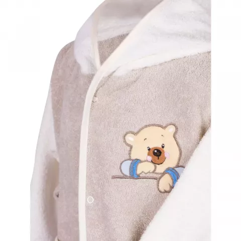 Халат махровый детский Sofi de Marko “Барни” (бежевый)