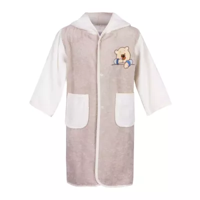 Халат махровый детский Sofi de Marko “Барни” (бежевый)