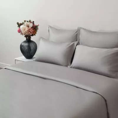 Комплект постельного белья Sofi de Marko “Иоланда" (серая), евро