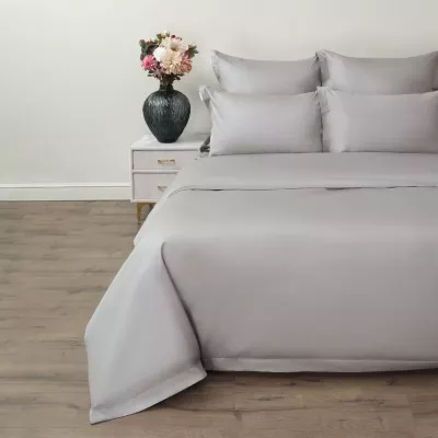 Комплект постельного белья Sofi de Marko “Иоланда" (серая), евро