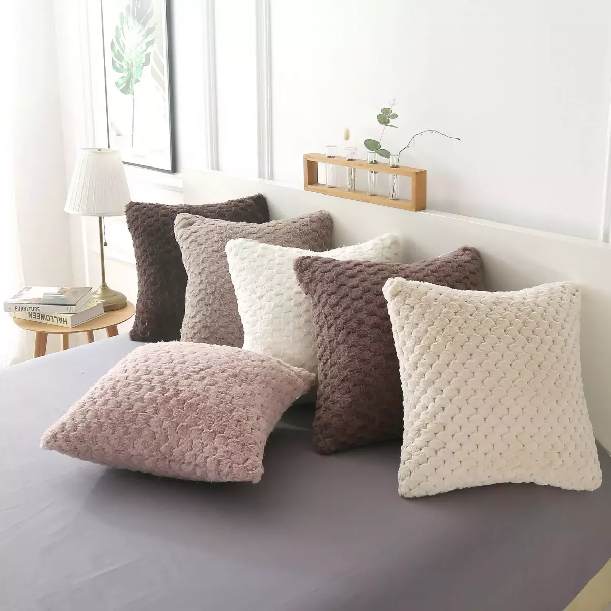 Декоративная наволочка Sofi De Marko Аврил (мокко), 45х45