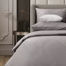 Комплект постельного белья Verossa stripe-sateen “Gray”, 1.5 спальный