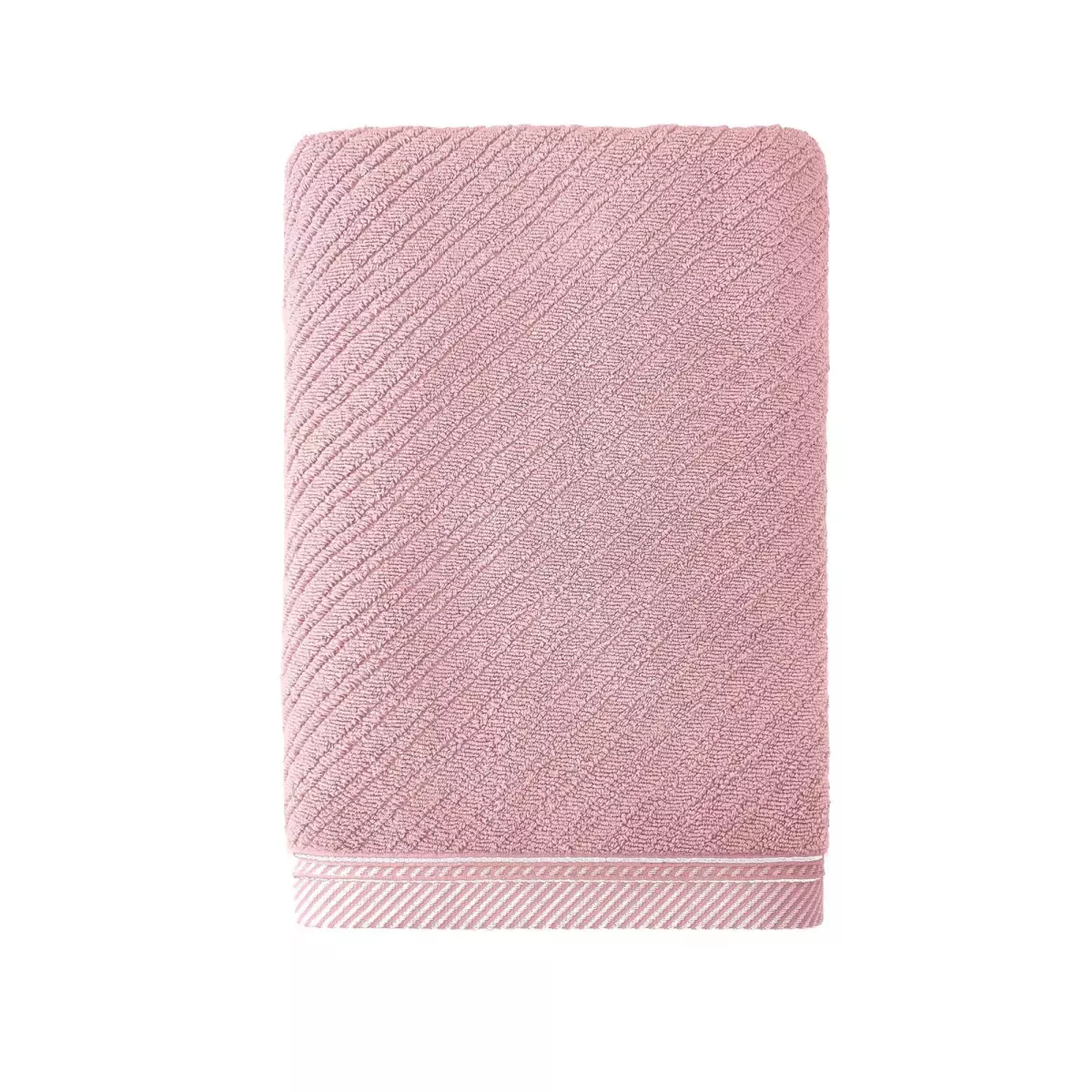 Махровое полотенце для тела Verossa “Motivo” (чайная роза), 70х140