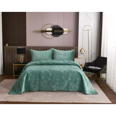 Покрывало Sofi De Marko “Ноэль” (изумруд), 240x260