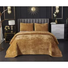 Покрывало Sofi De Marko “Фернанд” (горчичное), 240x260