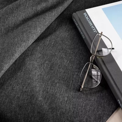 Покрывало Волшебная ночь "Рогожка" (графит), 140х220