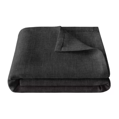 Покрывало Волшебная ночь "Рогожка" (графит), 140х220