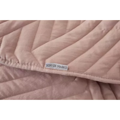 Покрывало Sofi de Marko “Мориц” (пудра), 160х220