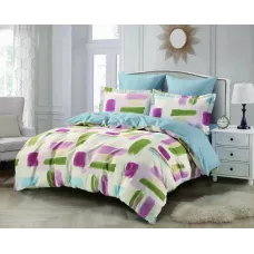 Комплект постельного белья Karteks "Сатин печатный" КВ-566, 1.5 спальный