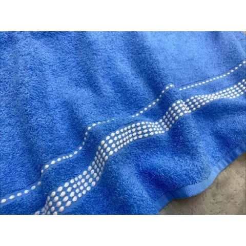 Махровое полотенце Самойловский текстиль "Лето" (спокойный-синий), 70х140